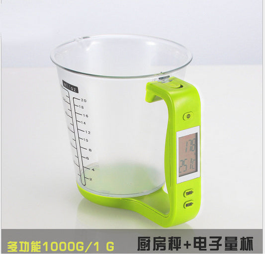 Kitchen scale electronic measuring cup baking scale 1KG600ML liquid measuring cup kitchen electronic scale milk scale