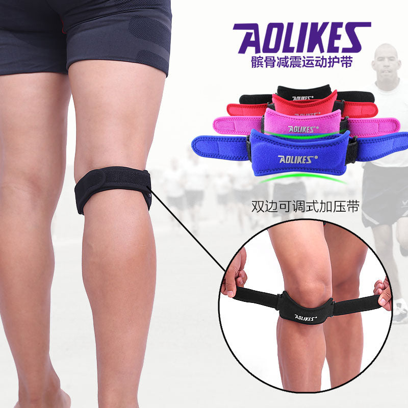Sports knee pads Pressure shin guards belt outdoor riding hiking knee pads basketball protective gear
