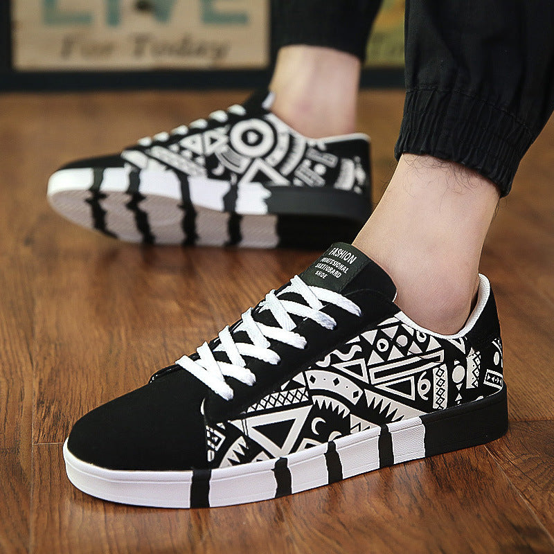 Korean men's casual shoes trendy shoes canvas shoes