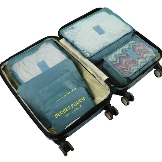 Large high-quality suits travel storage six-piece clothing finishing bag luggage bag