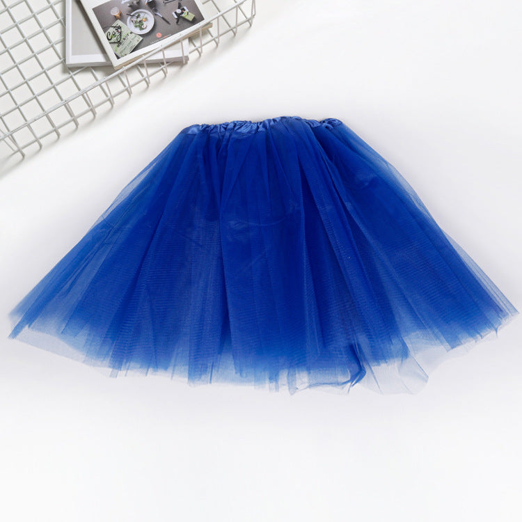 European and American red adult tutu skirt skirt net yarn tutu skirt