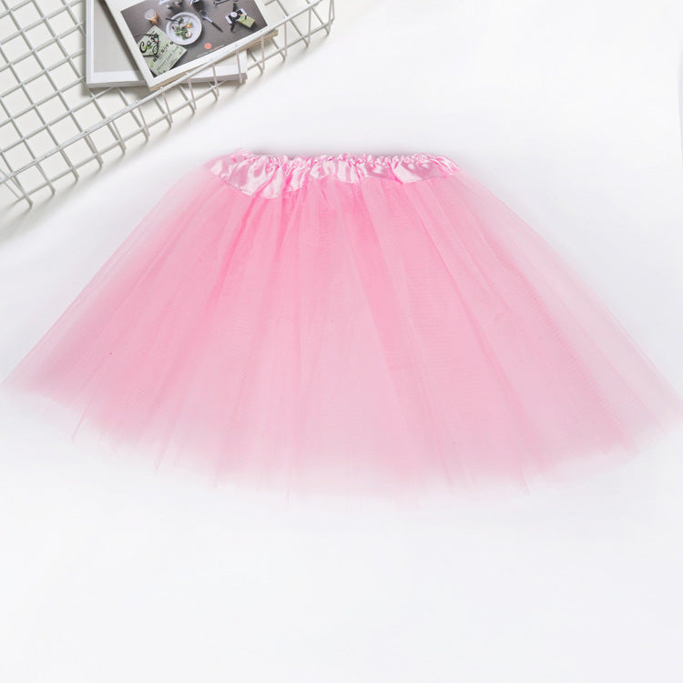 European and American red adult tutu skirt skirt net yarn tutu skirt