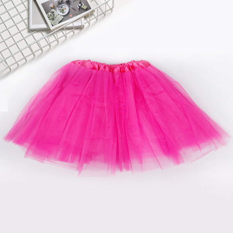 European and American red adult tutu skirt skirt net yarn tutu skirt