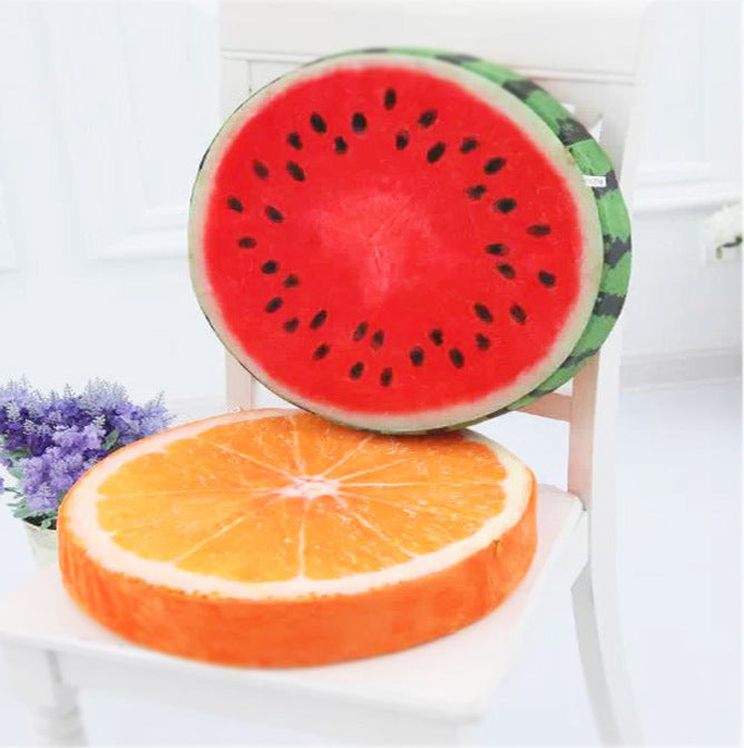 Plush toy creative cute fruit cushion pillow watermelon cushion office sofa creative pillow