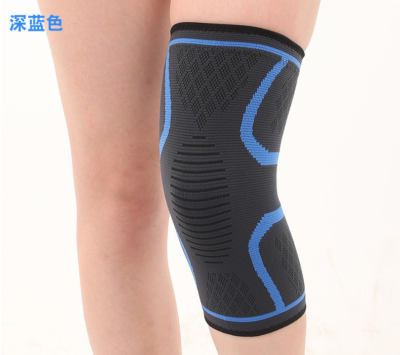 Three-color four-way elastic non-slip warm nylon knitted protective gear outdoor riding mountaineering