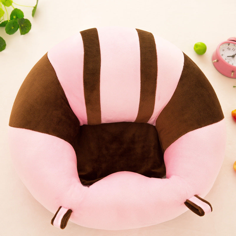 New cartoon baby learning chair child safety sofa plush toy infant anti-fall seat creative gift