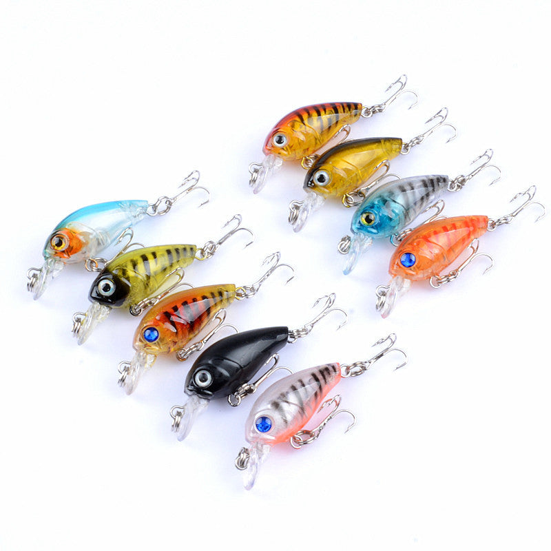 Luya bait mini rock little fat micro object 4.5CM/4G slow noise plastic fake bait bass and mandarin fish hard bait