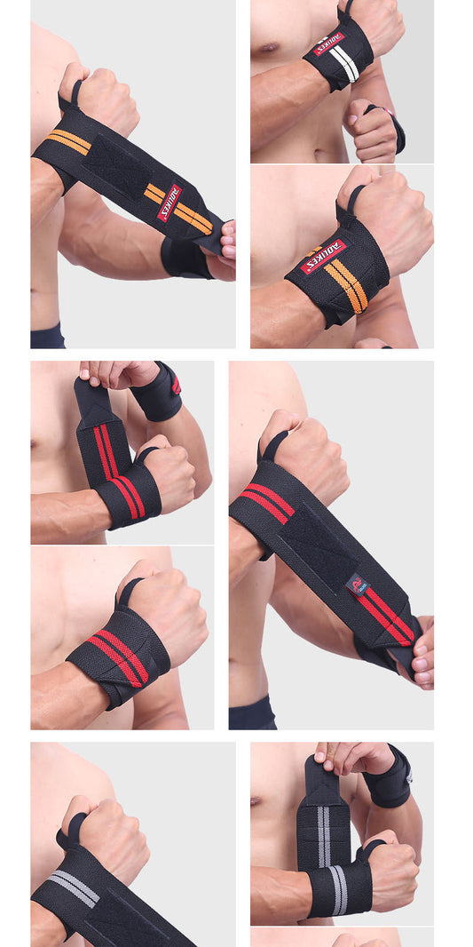 Strength Band Wristband Sports Weightlifting Fitness Training Horizontal Bar Force Winding Protector Bodybuilding Wristband