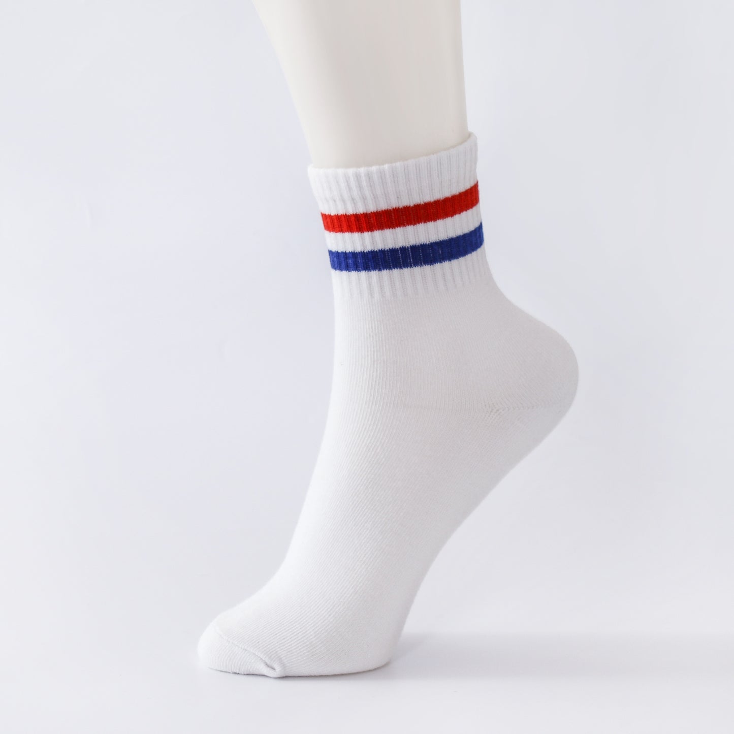 Men's and women's new tube socks breathable leisure tube socks