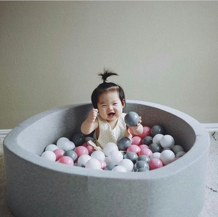 ins ocean ball pool children's baby toy play house children's indoor game dry pool children's room decoration