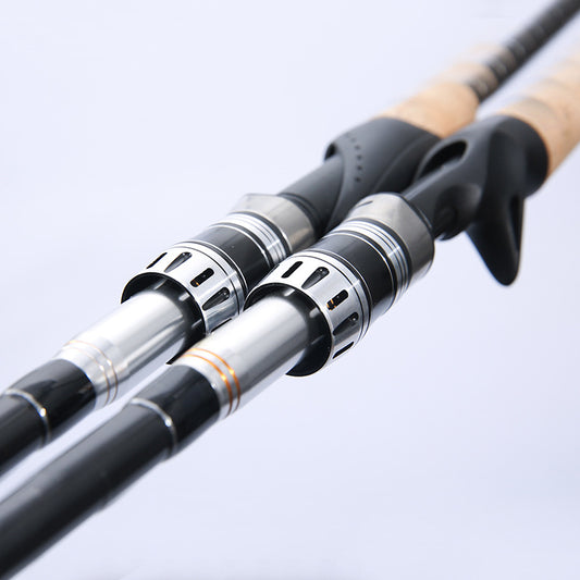 4-section road rod, short section carbon fishing rod, portable fishing rod 2.1 meters 2.4 meters hard fishing rod, fishing rod, fishing gear
