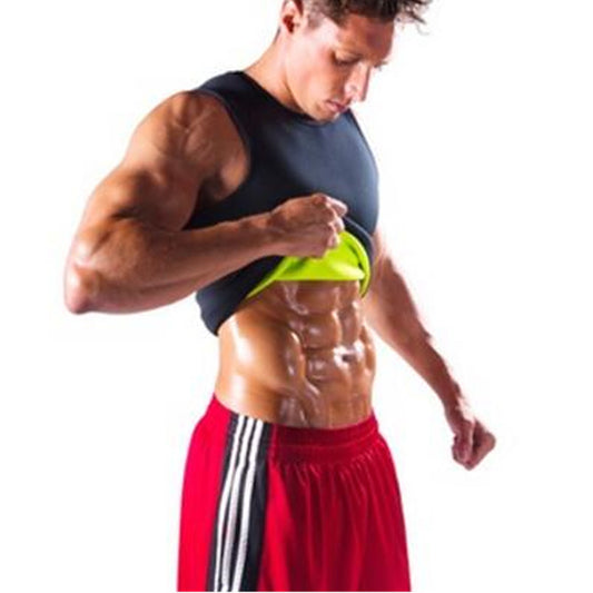 Sports vest neoprene body sculpting vest body sweating abdomen waist male