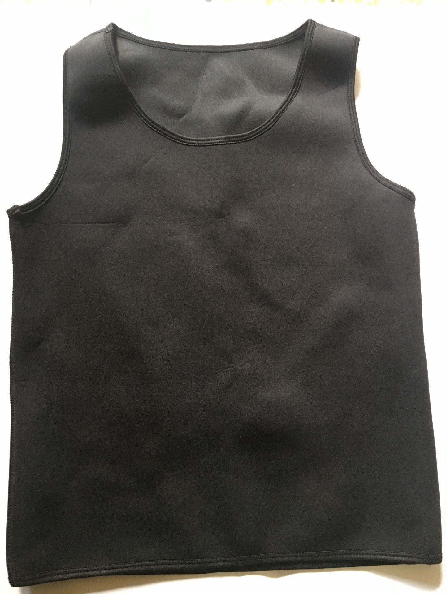 Sports vest neoprene body sculpting vest body sweating abdomen waist male