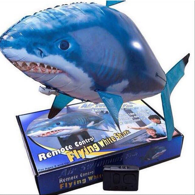 One drop shipping infrared remote control flying fish shark air clown fish children parent-child interaction happy toy