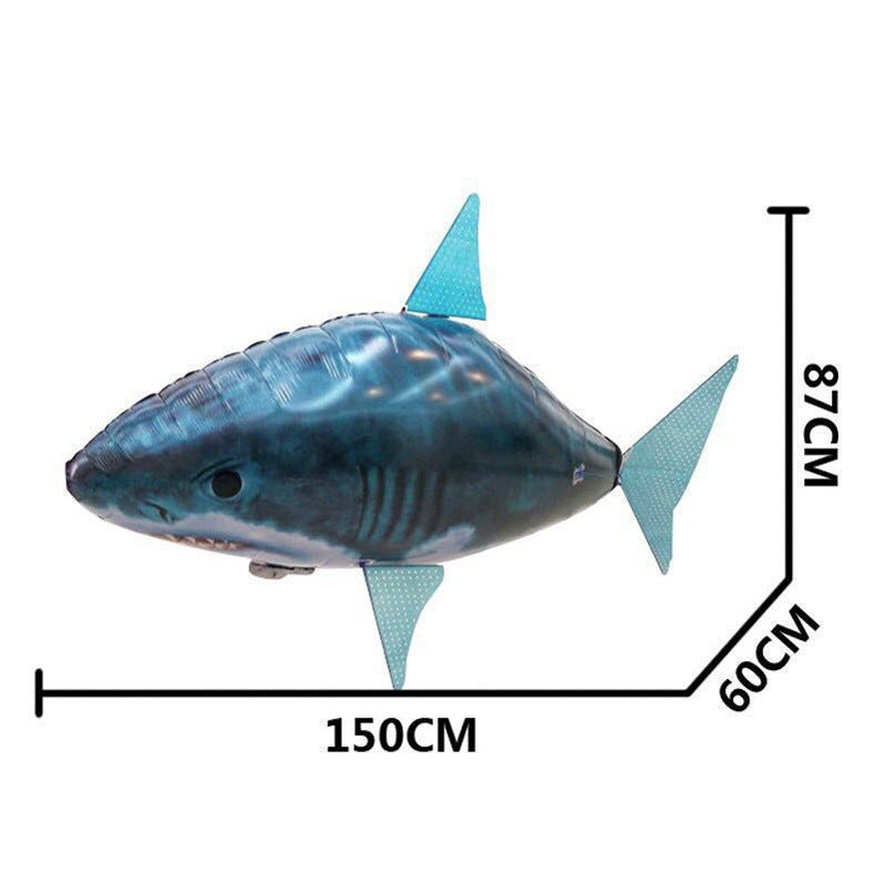 One drop shipping infrared remote control flying fish shark air clown fish children parent-child interaction happy toy