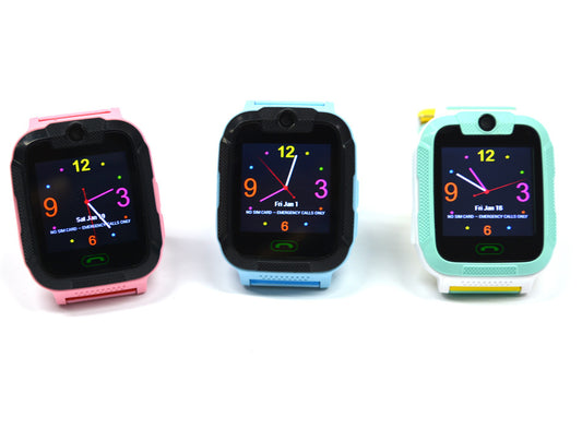 3G children's phone watch  color screen touch screen camera GPS positioning children's smart watch
