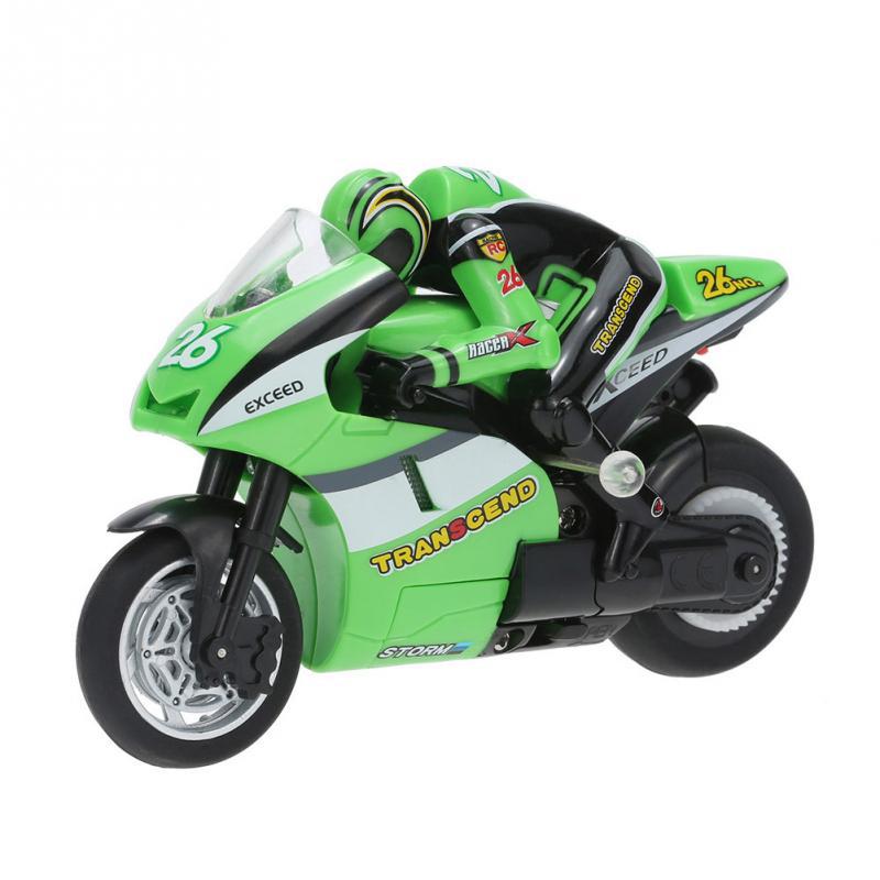 Mini remote control motorcycle 2.4G stunt drift off-road vehicle toy children boy gift