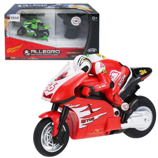 Mini remote control motorcycle 2.4G stunt drift off-road vehicle toy children boy gift