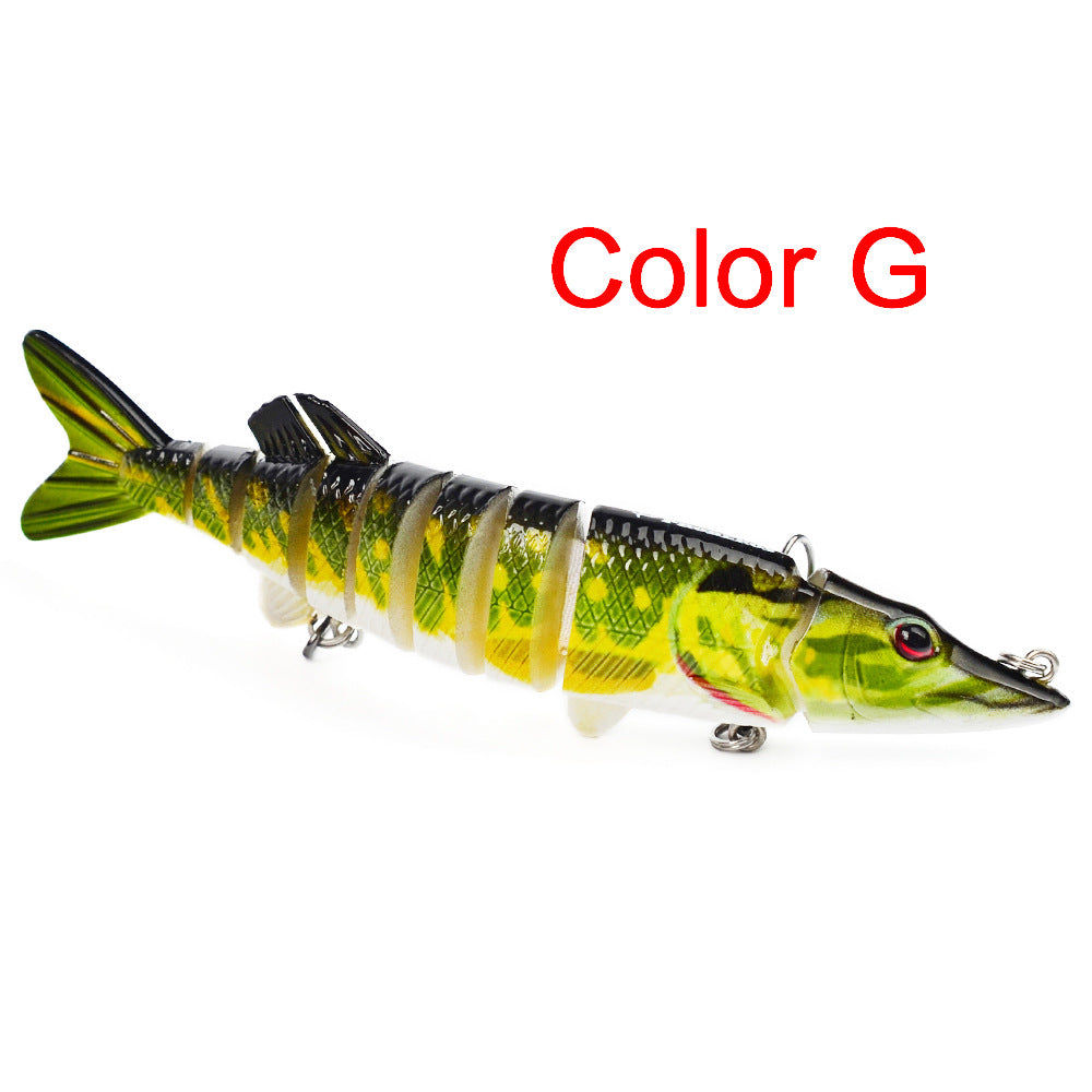 13 color sea fishing lure 12.5CM-20G fishing lure black hook