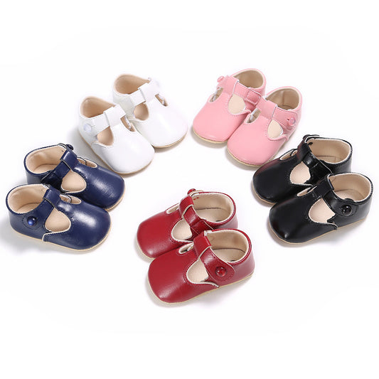 Baby shoes princess temperament series 0-1 year old female baby soft-soled toddler shoes