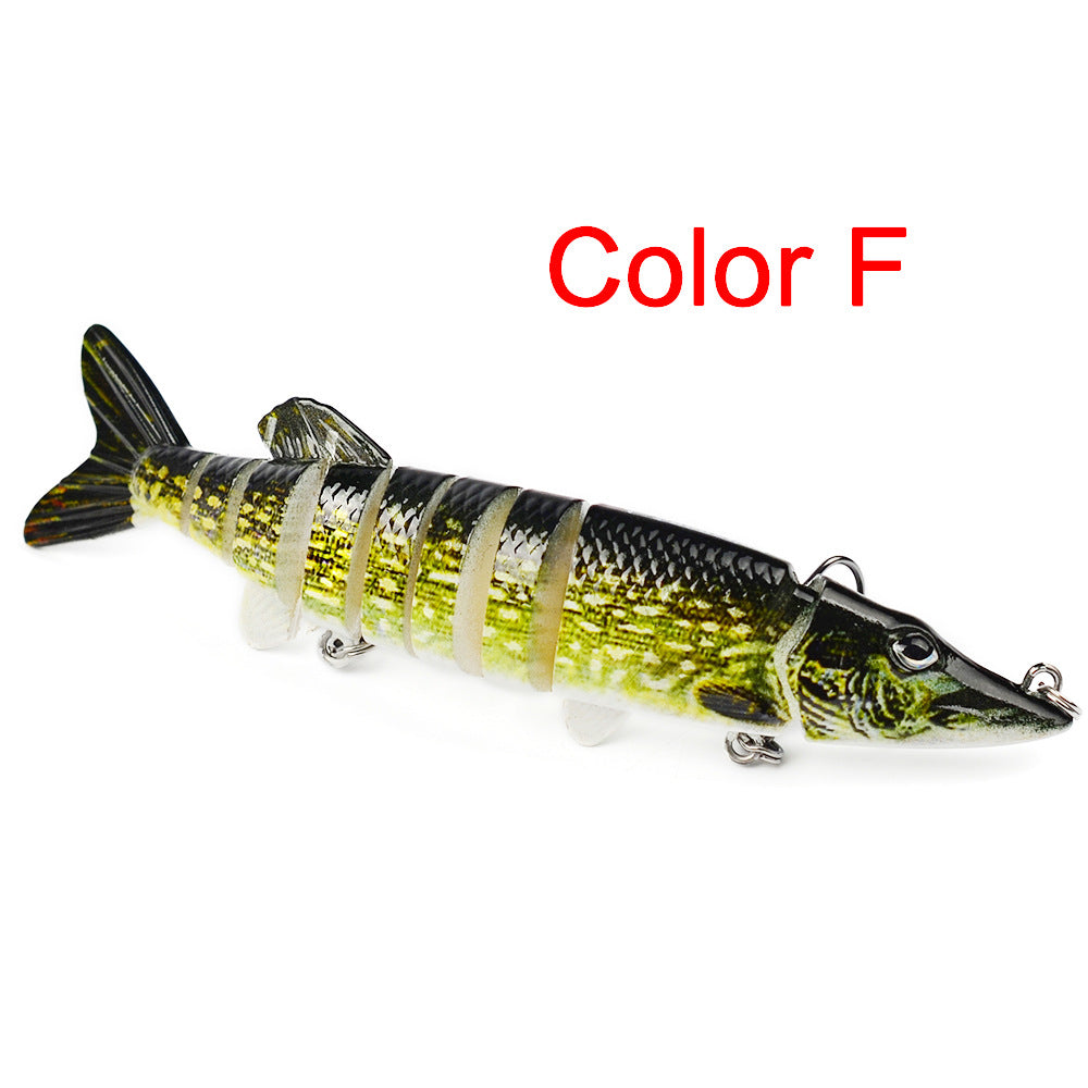 13 color sea fishing lure 12.5CM-20G fishing lure black hook