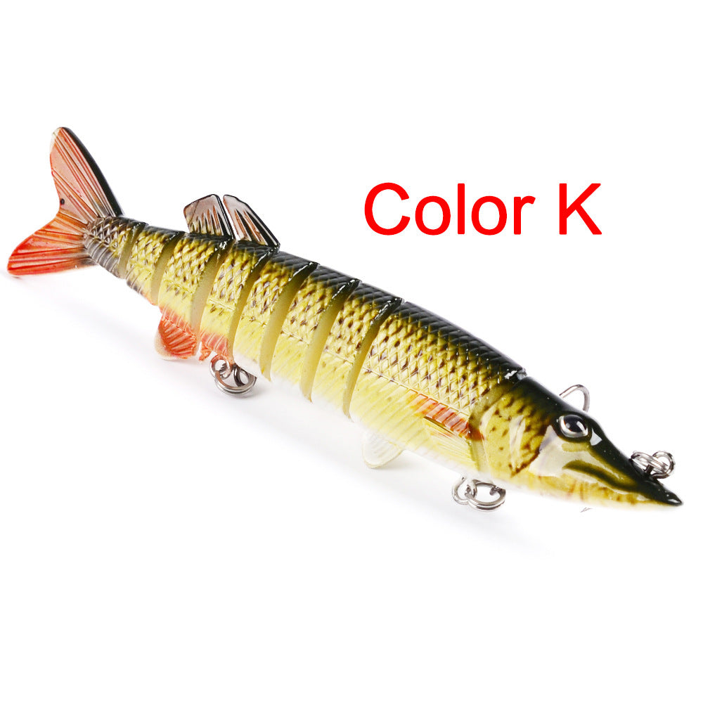 13 color sea fishing lure 12.5CM-20G fishing lure black hook