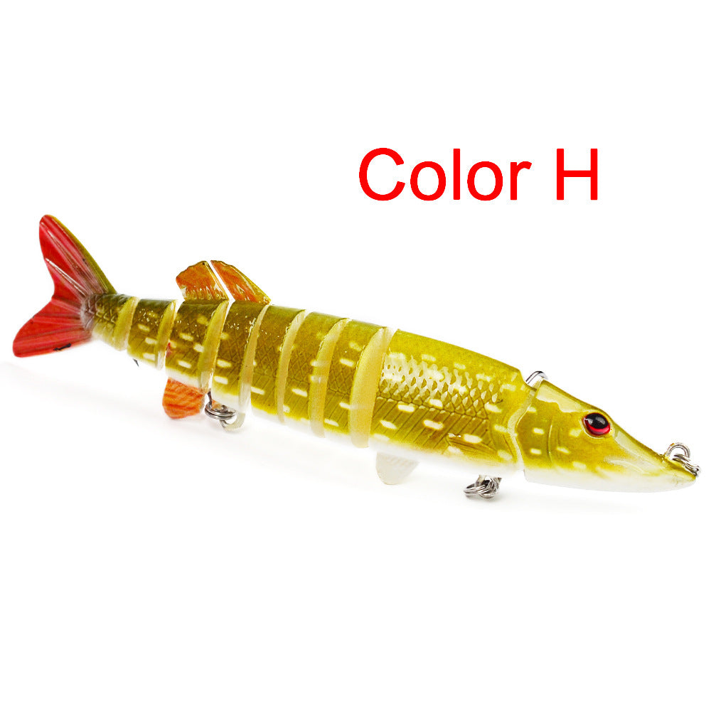 13 color sea fishing lure 12.5CM-20G fishing lure black hook