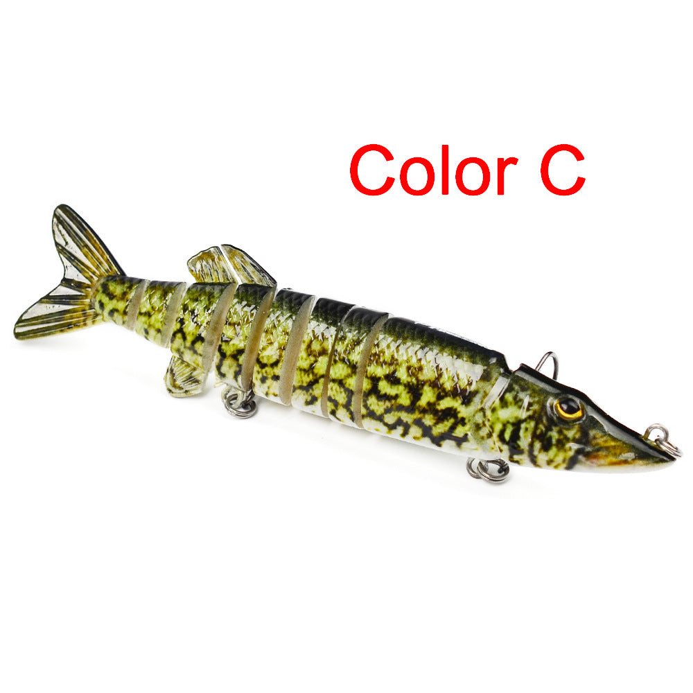 13 color sea fishing lure 12.5CM-20G fishing lure black hook