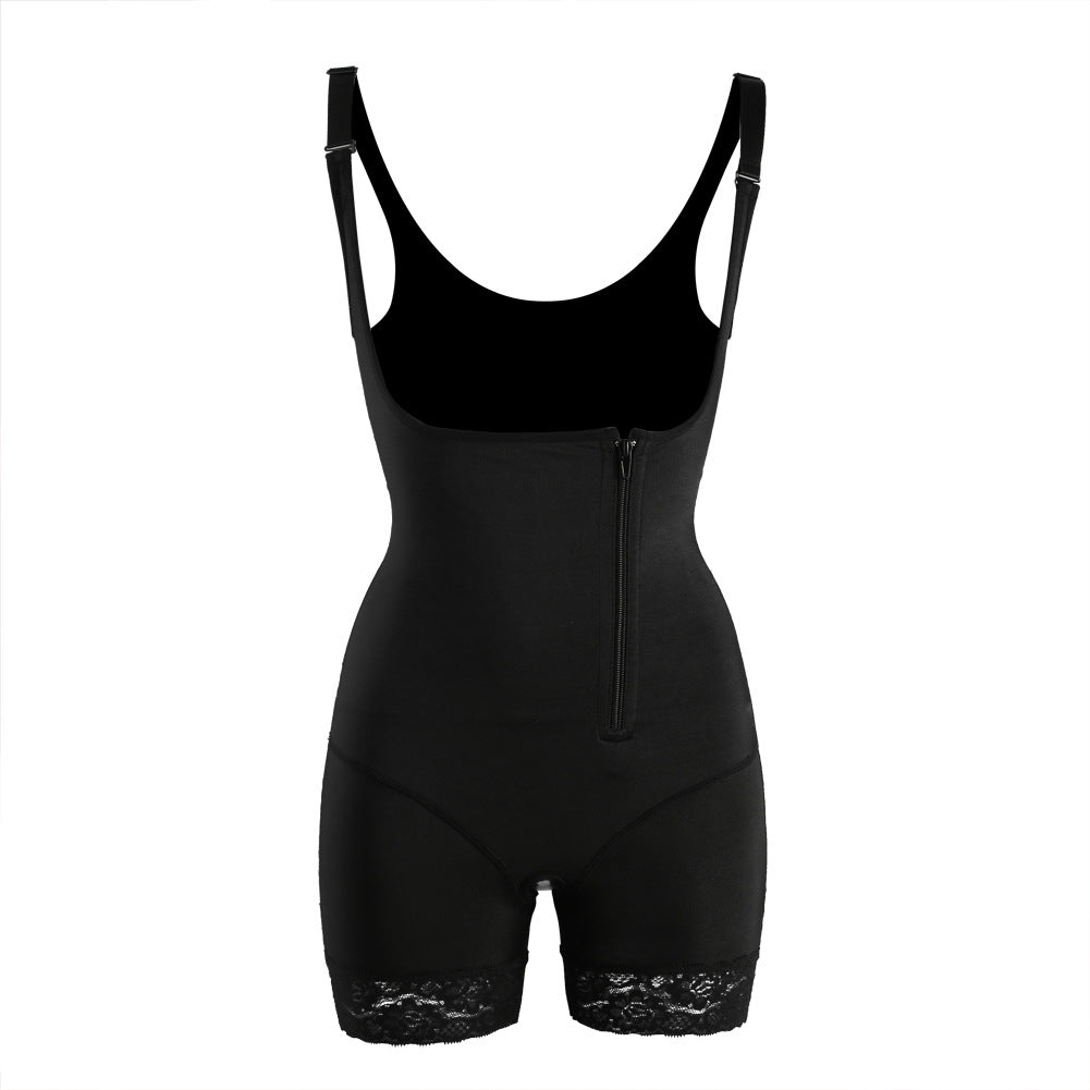 Lishengmei Latex Body Carving One-Piece Body Shapers Body Shapers Belly Body Underwear Large Size