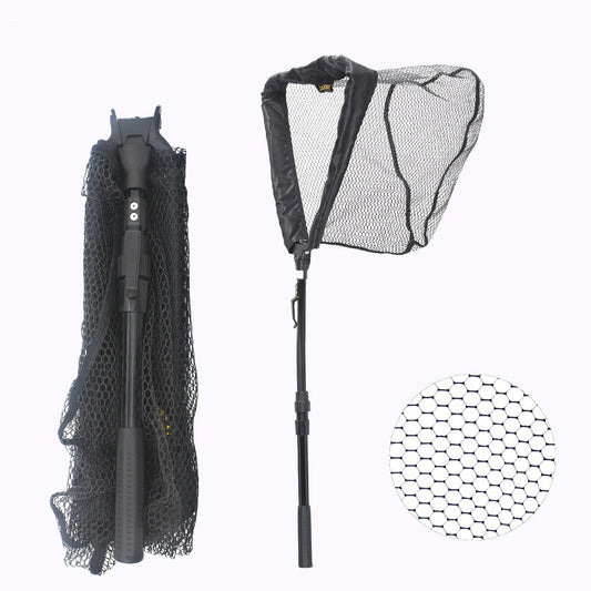 Triangle folding portable fishing net