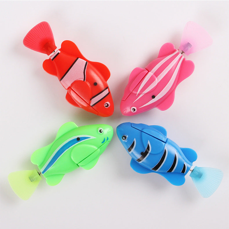 Cat toy swimming fish funny cat electric fish