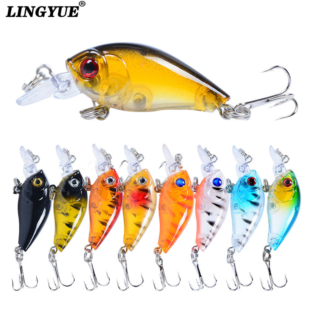 Luya fake bait hot sale hard bait rock long tongue fat boy 4.5cm 4g fake bait