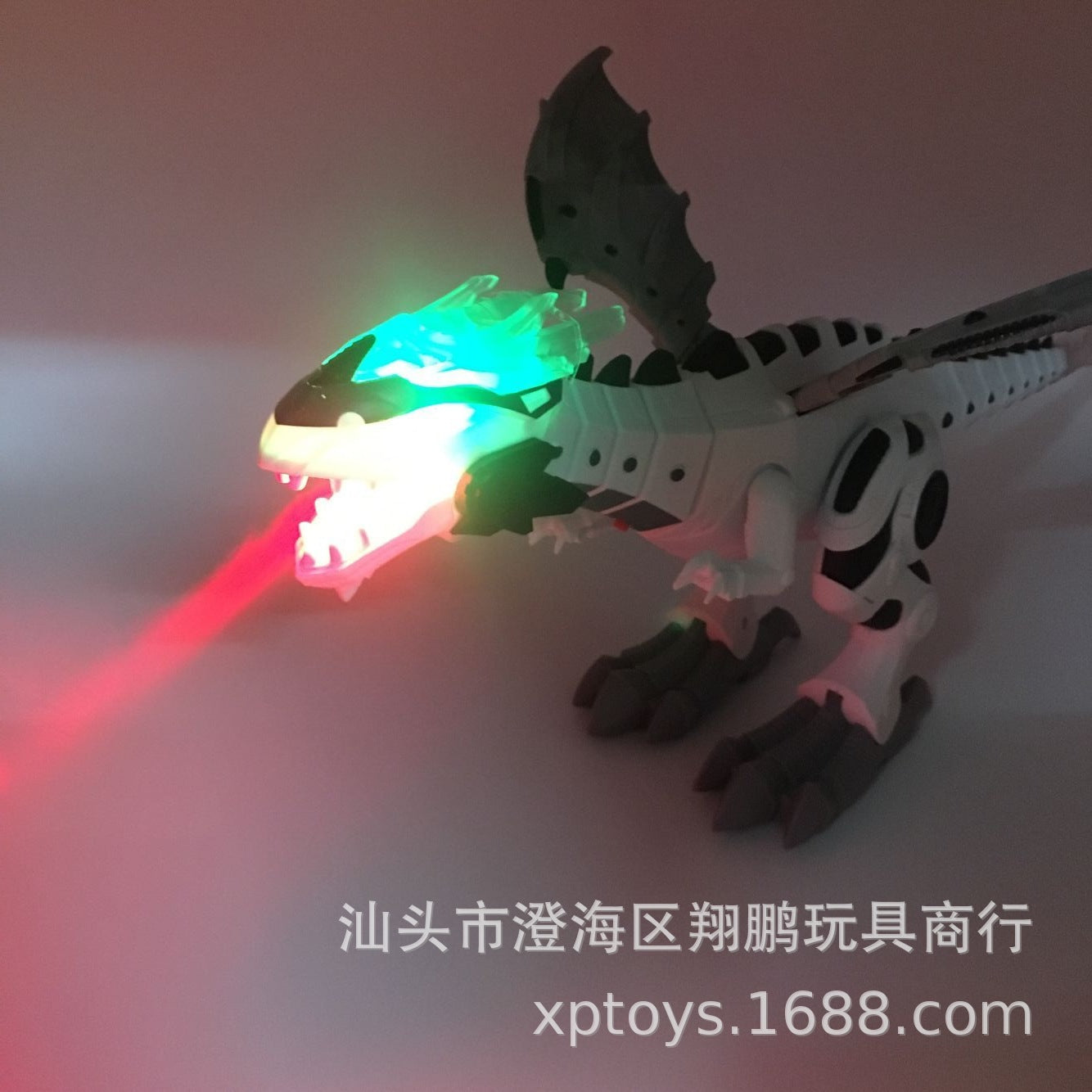 Electric Simulation Fire-breathing Mechanical Dragon Machine Dragon Science and Education Dinosaur Model Exhibition Toys