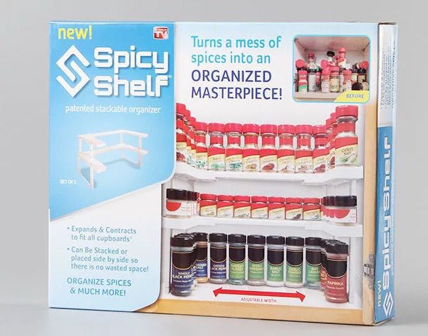 TV product telescopic rack spice rack spice rack cosmetic rack storage shelf