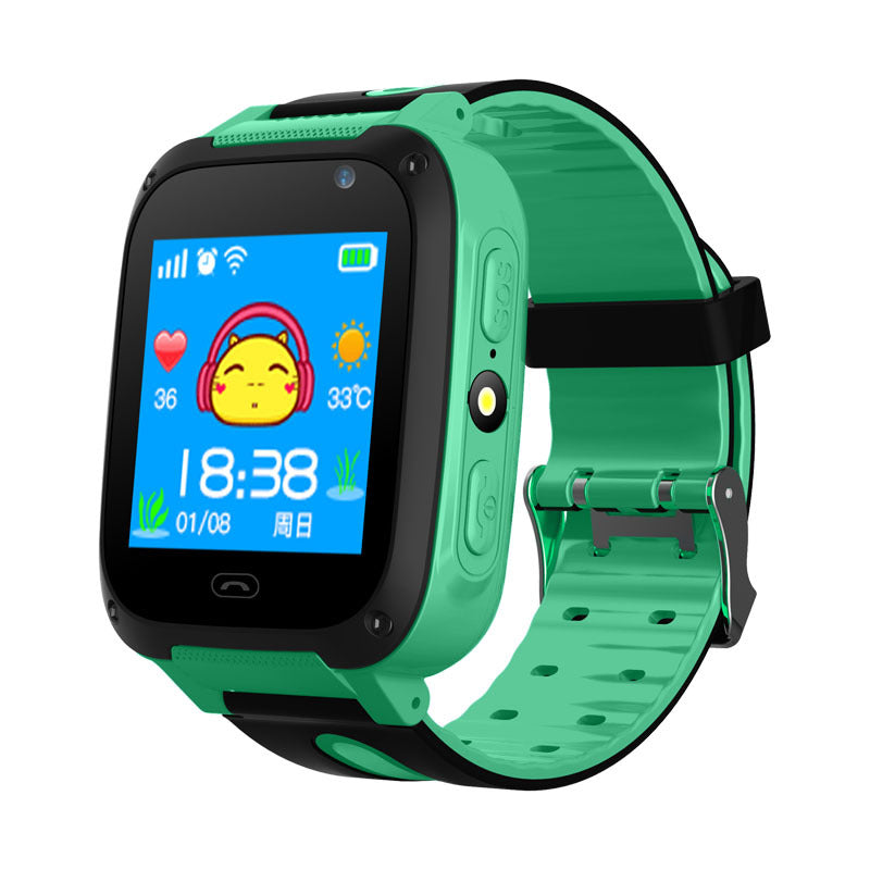 Four generations of children's smart phone positioning watch mobile phone touch color screen