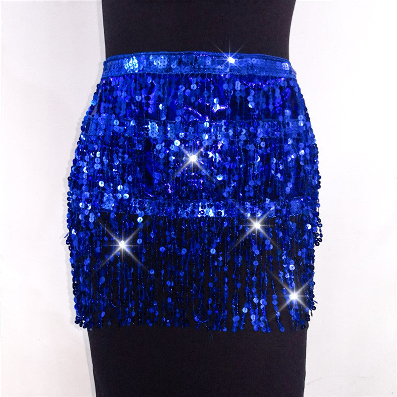 Europe and the United States jewelry fashion nightclub show beads tassel skirt