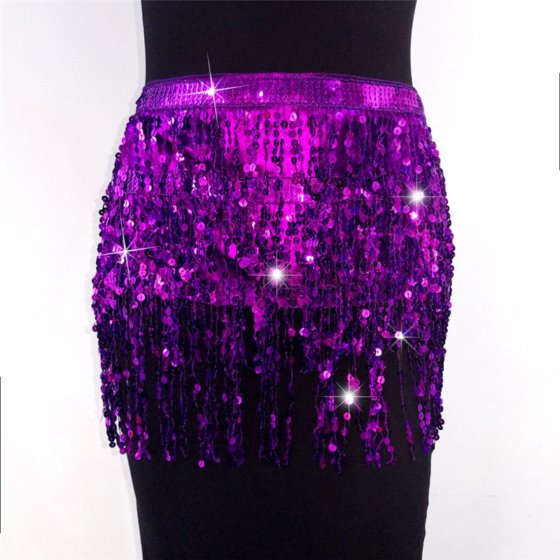 Europe and the United States jewelry fashion nightclub show beads tassel skirt