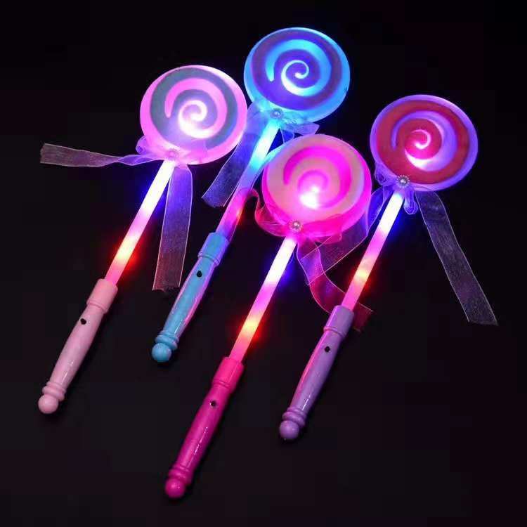 Pig flashing stick, five-pointed star, love stick, led light stick, glowing Christmas gift, toy stall