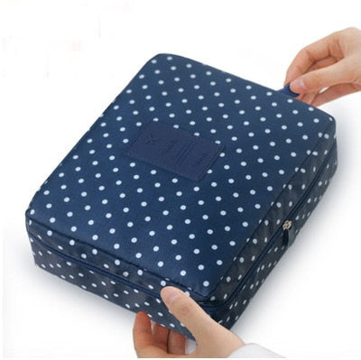 Hot Sale Multifunction travel Cosmetic Bag Women Makeup Bags Toiletries Organizer Waterproof Female Storage Make up