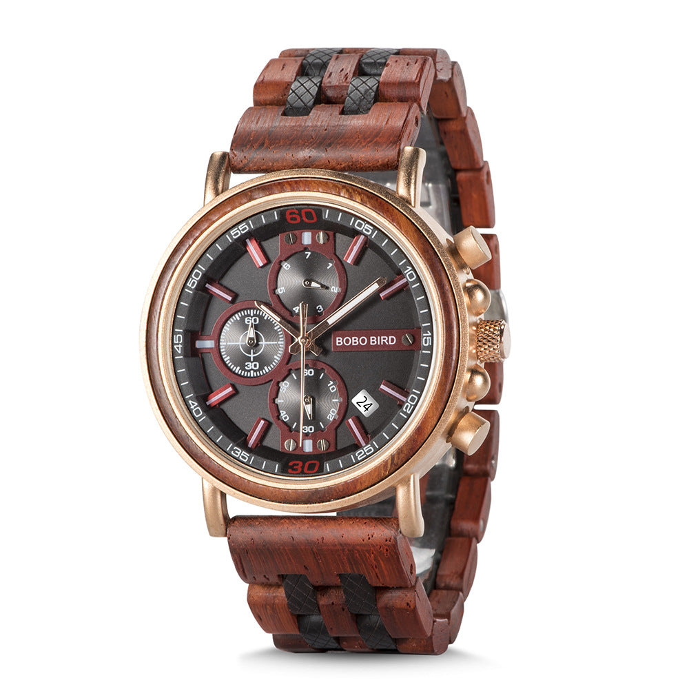 BOBO BIRD multifunctional wooden watch