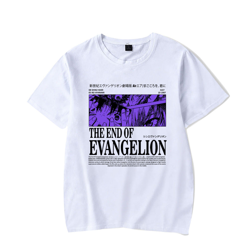 Evangelion Ayanami zero short-sleeved top men's and women's T-shirt