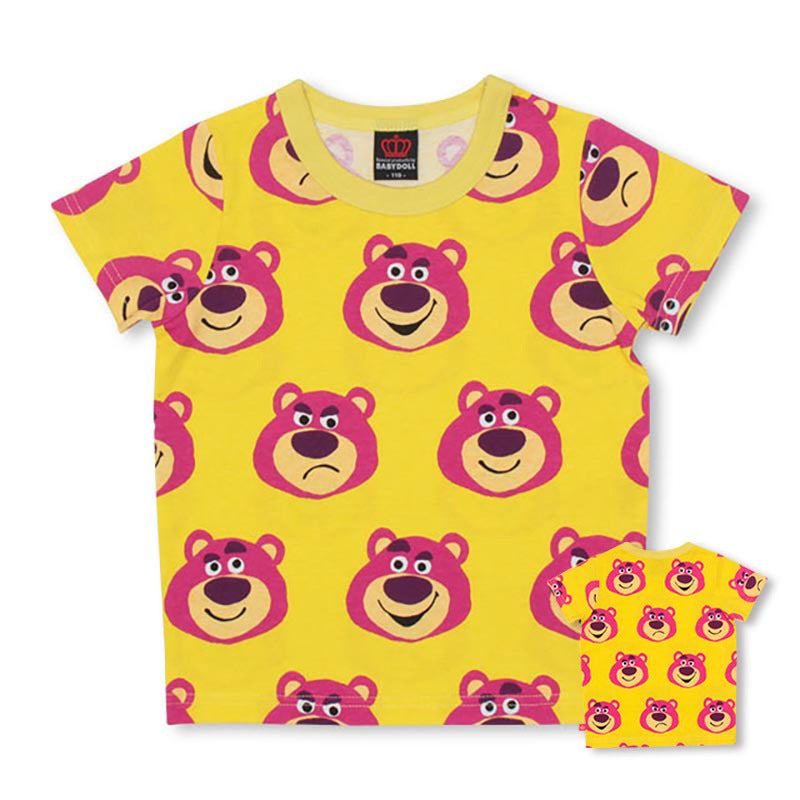 Summer children's cartoon T-shirt baby short-sleeved shirt for boys and girls half-sleeved tops