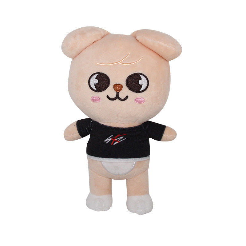 Spot cross-border new doll skzoo plush Stray children Leeknow Hyunjin doll toy