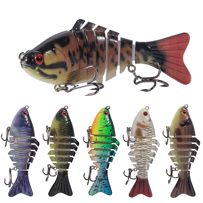 Luya Bait 10CM/15.7G Multi-section Fishing Bait Bionic Bait All Waters Fishing Bait Outdoor Fishing Supplies