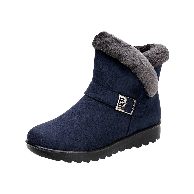 Warm cotton boots middle-aged and elderly snow boots women's mother shoes cotton shoes