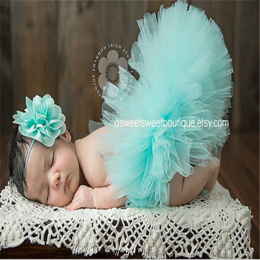 Children's European and American tutu skirt puff skirt children's photography clothing photo studio baby photo style