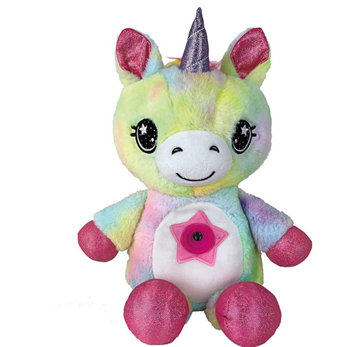 Star Belly Dream Lites children's cartoon animal star projection lamp plush toy comfort lamp