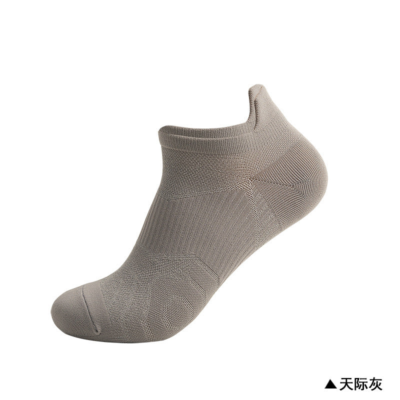 Socks men's sports socks men's running casual quick-drying socks men and women same style solid color socks