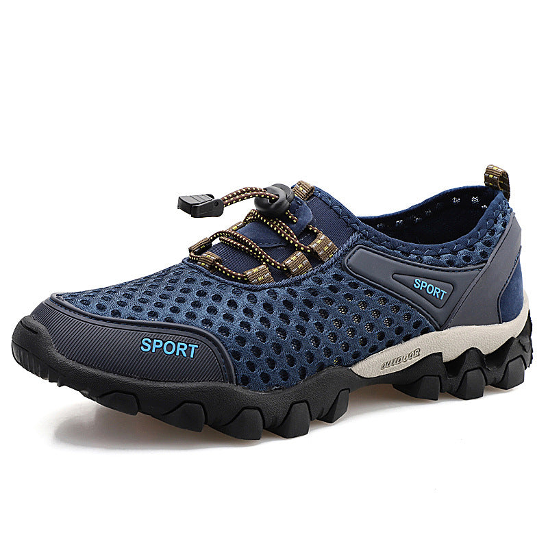 Mesh running outdoor sports casual men's shoes