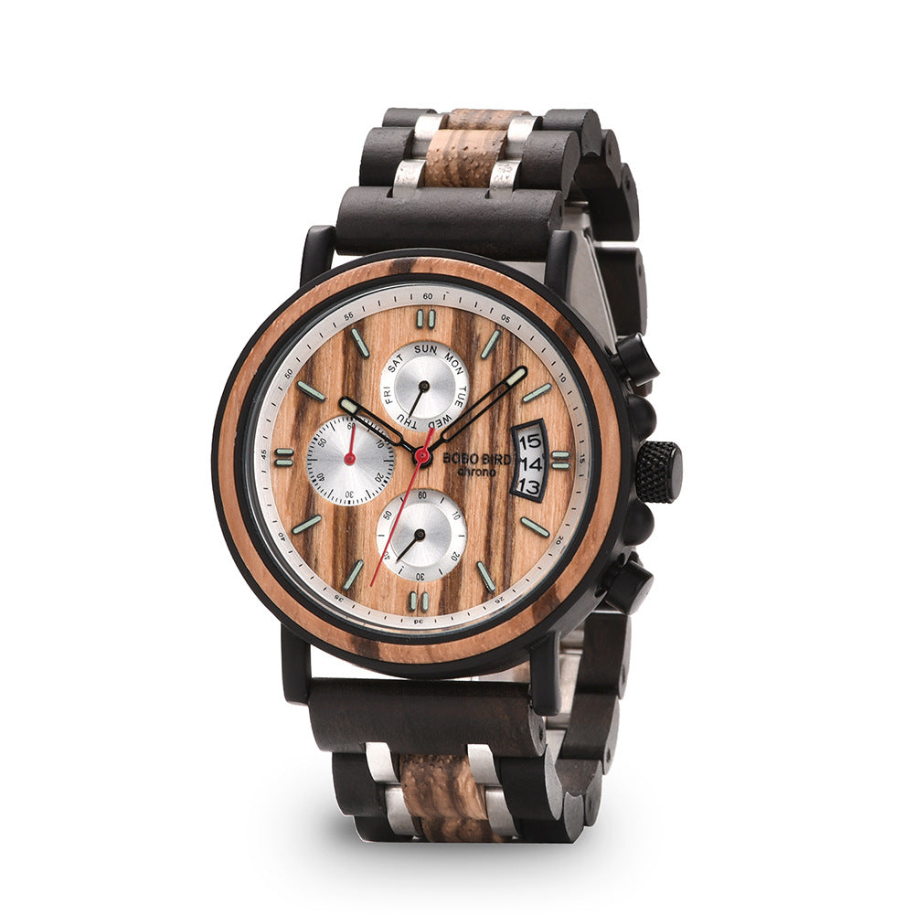 BOBO BIRD multifunctional wooden watch